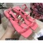 Dolce & Gabbana Nappa leather DG sandals Pink 2022