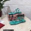 Dolce & Gabbana Nappa leather DG sandals Light Green 2022
