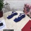 Dolce & Gabbana Nappa leather DG sandals Blue 2022