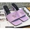 Versace Heel 7cm La Medusa Mid-Heel Mules Lilac 2022
