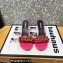 Versace Heel 7cm Chain Mid-Heel Leather Mules Fuchsia 2022