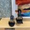 Versace Heel 7cm Chain Mid-Heel Leather Mules Black 2022