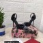 Dolce & Gabbana Heel 10.5cm Patent leather pumps Black with fusible rhinestones 2022
