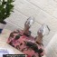 Dolce & Gabbana Heel 10.5cm Patent leather pumps Silver with fusible rhinestones 2022