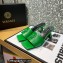 Versace Heel 7cm La Medusa Mid-Heel Mules Green 2022