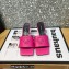 Versace Heel 7cm La Medusa Mid-Heel Mules Fuchsia 2022