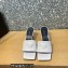 Versace Heel 7cm La Medusa Mid-Heel Mules White 2022