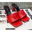 Versace Heel 7cm La Medusa Mid-Heel Mules Red 2022