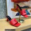 Versace Heel 7cm La Medusa Mid-Heel Mules Red 2022
