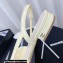 Chanel Heel 1.5cm Pattern Slingbacks G31319 Light Yellow 2022