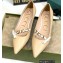 Gucci Ballet Flats with 'GUCCI' 674772 Leather Nude 2022