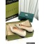 Gucci Ballet Flats with 'GUCCI' 674772 Leather White 2022