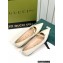 Gucci Ballet Flats with 'GUCCI' 674772 Leather White 2022