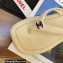 Chanel CC Logo Thong Sandals Mules Beige 2022