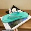 Chanel CC Logo Thong Sandals Mules Light Green 2022
