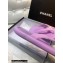 Chanel CC Logo Thong Sandals Mules Lilac 2022