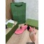 Gucci Heel 3.5cm Leather Double G Thong Sandals 674840 Pink 2022