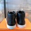 Hermes Kelly buckle Calfskin Daydream High-top Sneakers Black 2022