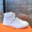 Hermes Kelly buckle Calfskin Daydream High-top Sneakers White 2022