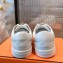 Hermes Kelly buckle Calfskin Day Sneakers White 2022