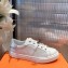 Hermes Kelly buckle perforated Calfskin Day Sneakers White 2022