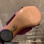 Aquazzura Heel 8.5cm Satin Yes Darling Mules Purple 2022