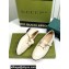 Gucci Horsebit T-bar Leather Loafers White 2022