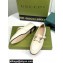 Gucci Horsebit T-bar Leather Loafers White 2022