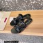 Valentino Roman Stud Flat Slide Sandals With Enameled Studs Black 2022