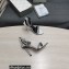 Tom Ford Heel 10.5cm Leather Chain Ankle Strap Sandals Mirror Silver 2022