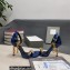 Tom Ford Heel 10.5cm Leather Chain Ankle Strap Sandals Mirror Blue 2022