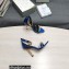 Tom Ford Heel 10.5cm Leather Chain Ankle Strap Sandals Mirror Blue 2022