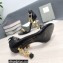 Tom Ford Heel 10.5cm Leather Chain Ankle Strap Sandals Black 2022