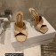 Aquazzura Heel 8.5cm Satin Yes Darling Mules Nude 2022