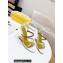 Fendi First Nappa Leather Cross-over Bands And Ankle Strap High-heeled Sandals White 2022