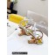 Fendi First Nappa Leather Cross-over Bands And Ankle Strap High-heeled Sandals White 2022