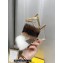 Fendi First mink High-heeled Sandals White/Brown 2022