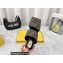 Fendi Heel 6cm FF Fabric Sandals 2022
