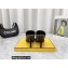 Fendi Heel 10cm FF Fabric Sandals 2022