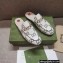 Gucci Horsebit Princetown Slippers GG Leather White/Black 2022
