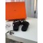 Hermes Egerie Chaine D'ancre TPU Flip Flops Thongs Sandals Black 2022