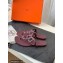 Hermes Egerie Chaine D'ancre TPU Flip Flops Thongs Sandals Burgundy 2022