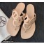 Hermes Egerie Chaine D'ancre TPU Flip Flops Thongs Sandals Beige 2022