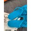 Hermes Egerie Chaine D'ancre TPU Flip Flops Thongs Sandals Blue 2022