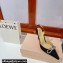 Mach & Mach Heel 8.5cm Bow Satin Slingbacks Black 2022