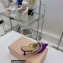 Mach & Mach Heel 6cm Pearl Crystal Mules Satin Purple 2022