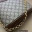 Gucci Large shoulder bag with Interlocking G 696011 GG Canvas Brown