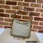 Gucci Large shoulder bag with Interlocking G 696011 GG Canvas Oatmeal
