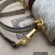 Gucci Ophidia Small Top Handle Bag with Web 651055 GG Canvas Oatmeal