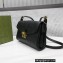 Gucci Medium GG Shoulder Bag 675778 leather Black